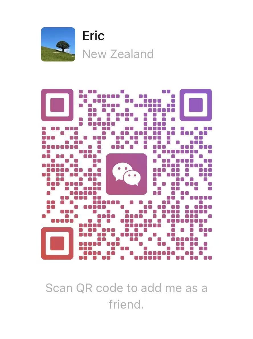 Eric Liu WeChat QR code